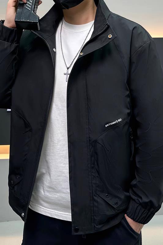 英伦风男生夹克上衣外套简约百搭休闲8413-P95,男装夹克,星座1012-1