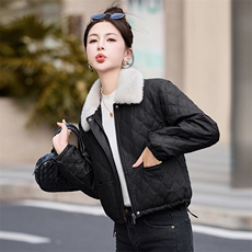 2025冬季现货高品质时尚潮流加绒保暖皮衣外套，女装皮衣，臻衣坊
