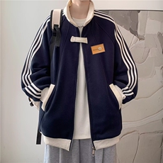 1506/QXC060/P49棒球服夹克男士春秋季潮牌港风痞帅休闲情侣外套，男装夹克，星座1506