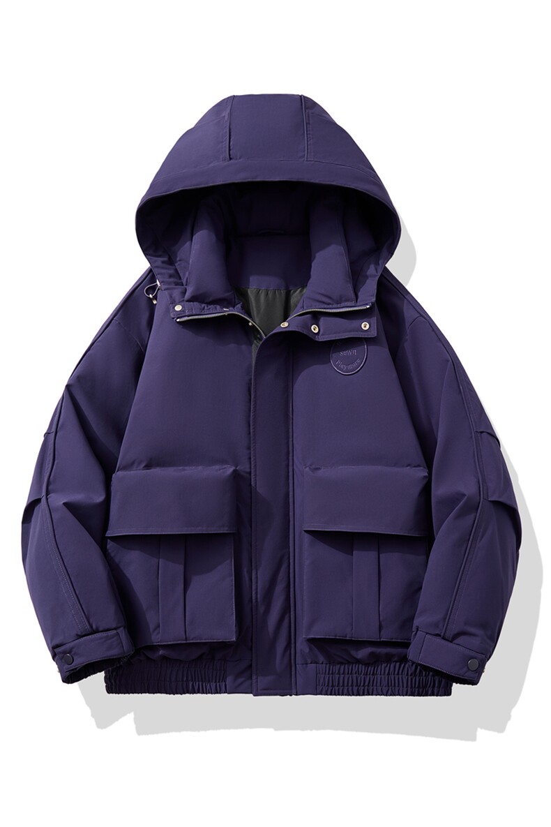 男士冬季户外工装大口袋加厚羽绒服D213-3203-P440,男装羽绒服,电商D213