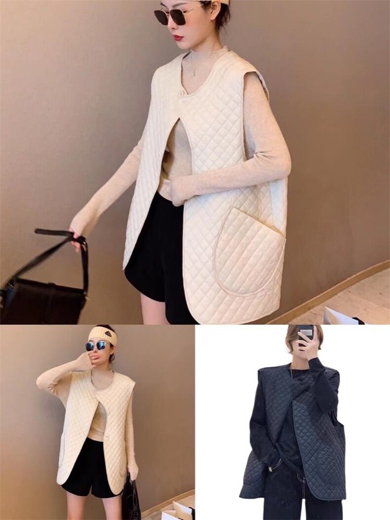 压格马甲，女装马甲，卡薇尔