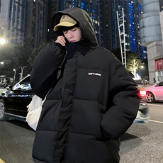 男士冬季新款潮牌ins开衫保暖防风连帽棉服外套MY006p138控158，男装棉衣，星座605(原A050)