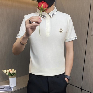 PL034-特P40控65polo衫短袖男夏季潮牌翻领T恤刺绣商务休闲图片