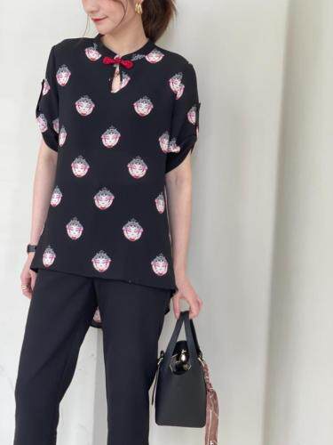 风盘扣小衫，女装，韩贝诗HBS