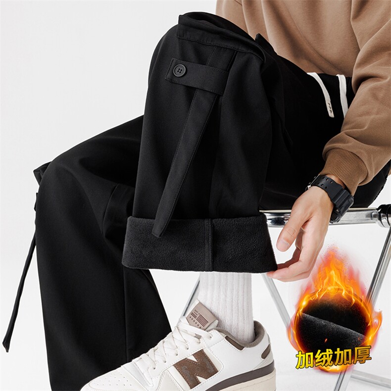 男士加绒加厚休闲户外保暖裤子K151加绒-P55大码元,男装棉衣,星座209