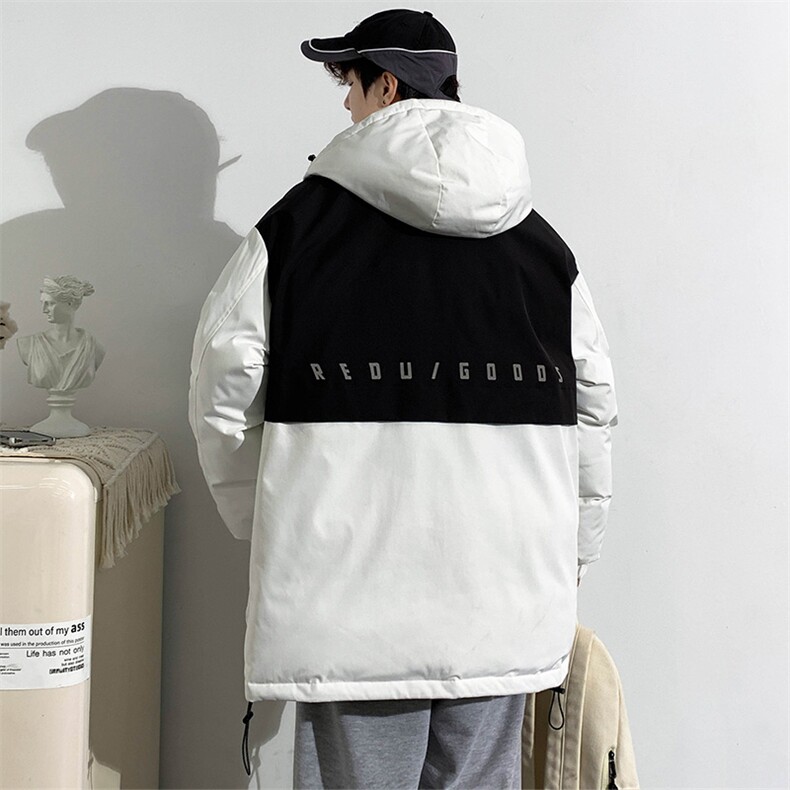 冬上新加棉加厚棉服潮青少年连帽棉衣外套男女8323-P125控价168,男装棉衣,电商A441-1