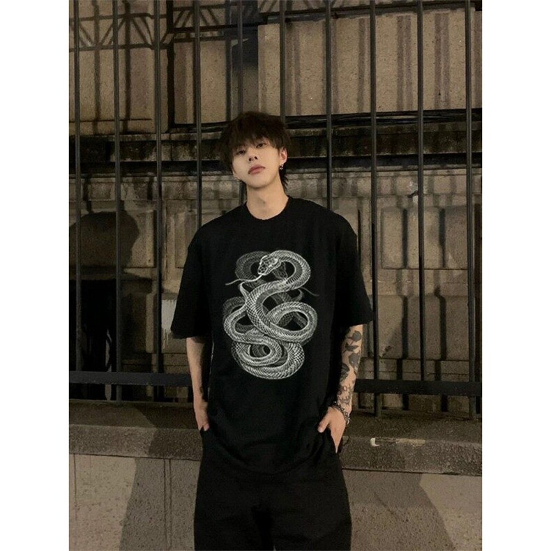 XZ809A/BBBT18/P20/控38重磅印花美式复古圆领T恤,男装T恤,星座809A(原222-1)