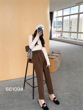 冬季新款尼料拉绒时装裤，其它，千百莲