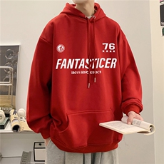 ！重磅大码M-4XL得物品质加厚连帽卫衣RH6240-特P35加绒P42，男装卫衣，星座610B-1