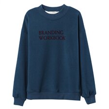 2024韩版圆领上衣女秋冬宽松显瘦长袖英文印花加绒套头卫衣，女装卫衣/绒衫，曼沙奕珂