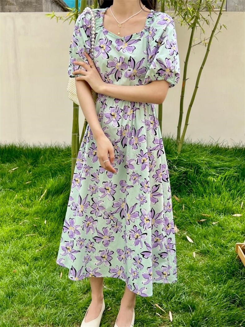 IMIZ｜NEW韩代花色娃娃裙，其它，IMIZ