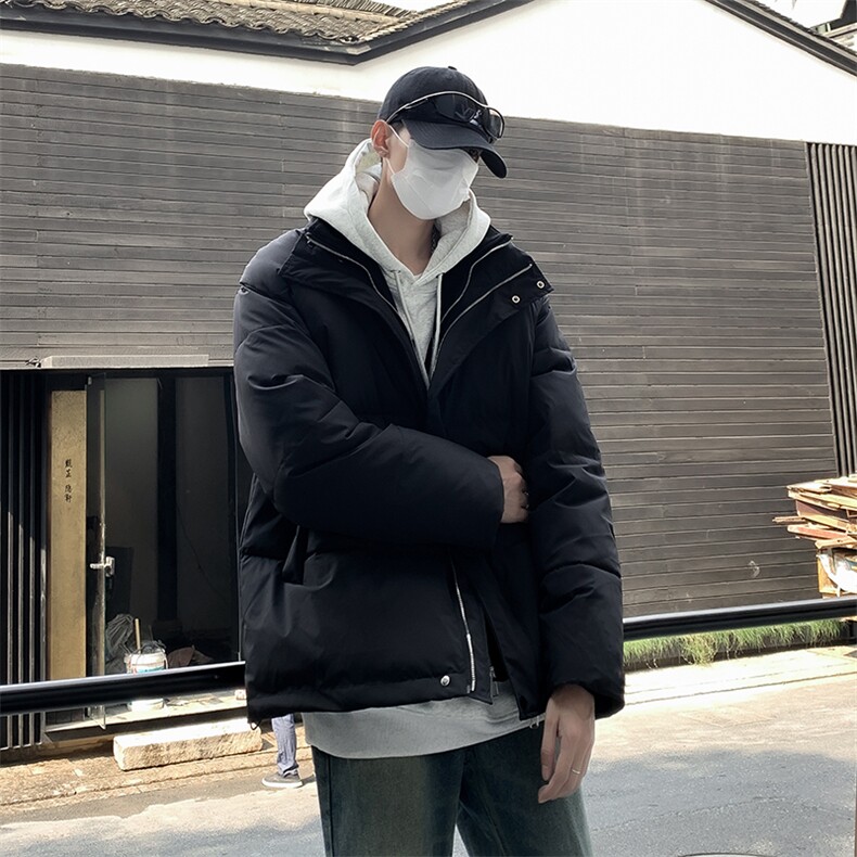 2024冬新高级感立领棉服男潮棉袄宽松棉衣保暖外套M0223-P98,男装棉衣,星座308B-1