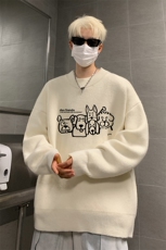 高质量！秋冬季半高领毛衣男加绒加厚线衣男针织衫男MY232-特p38，男装针织衫/毛衣，电商B367