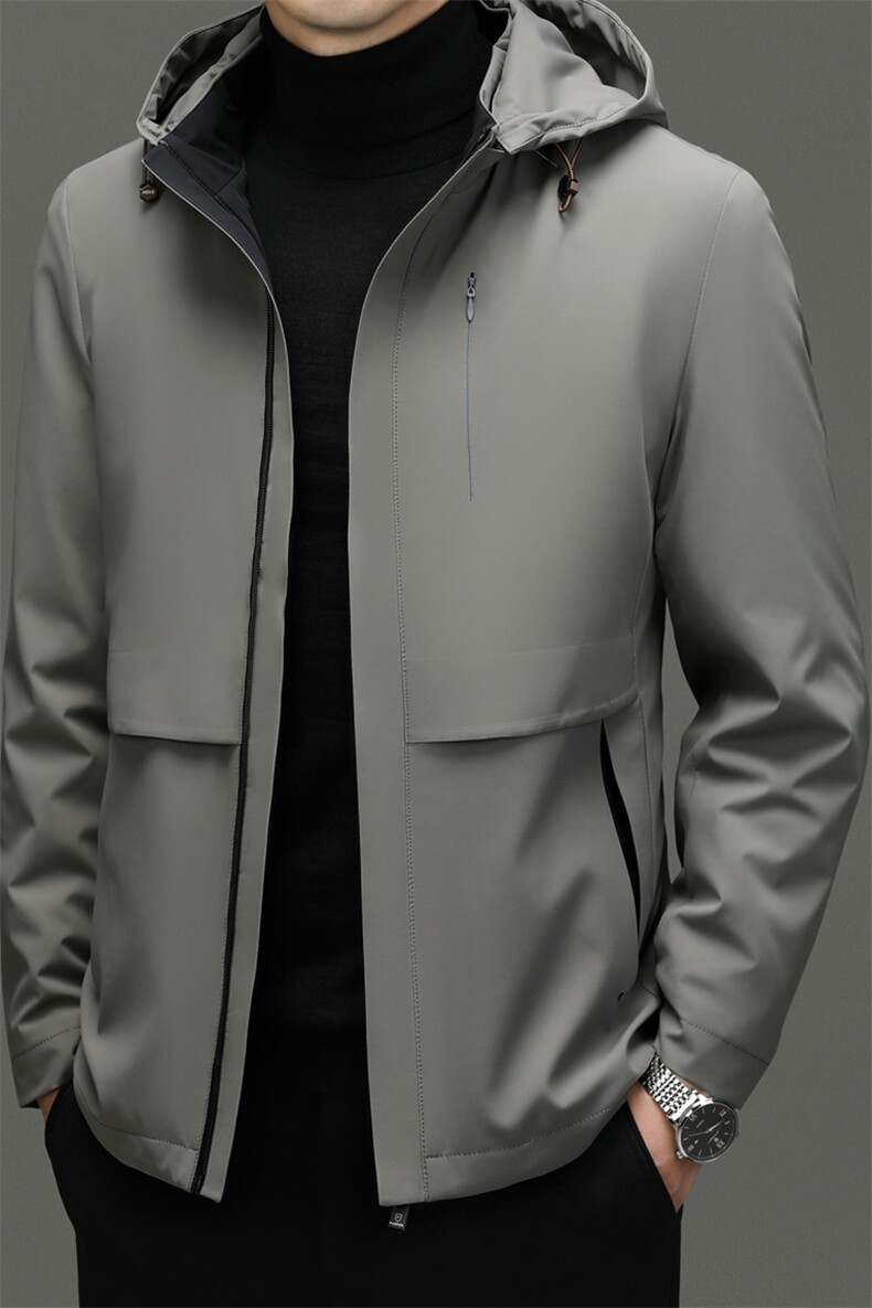 棉服男士加厚中款外套冬季可脱卸帽棉衣中年爸爸冬装JZW2319-P175,男装棉衣,星座1105-3