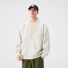 秋季外景飞行员夹克男宽松棒球服DSA157B-JK7860-P58，男装夹克，电商A157B