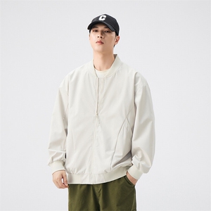 秋季外景飞行员夹克男宽松棒球服DSA157B-JK7860-P58图片