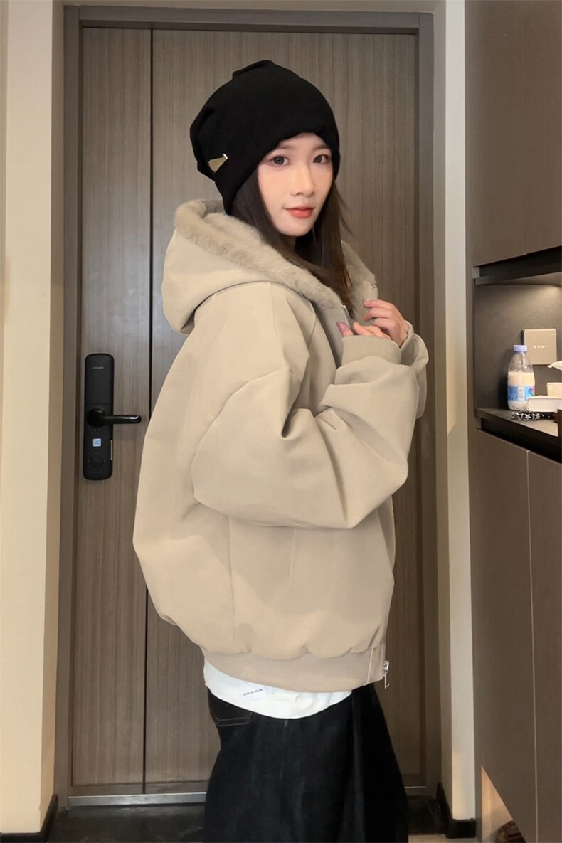 抗寒舒适PU皮荔枝纹座山雕连帽保暖棉衣男女外套M24988-特P85,男装棉衣,电商A001