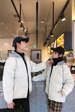 冬季女士面包服手拍棉三条杠情侣棉衣棉服宽松女外套1802/P75，女装棉衣/棉服，星座1506-1