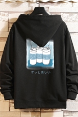 KS21148-P38连帽开衫卫衣男运动外套大码班服砖墙挂拍，男装卫衣，电商A040A