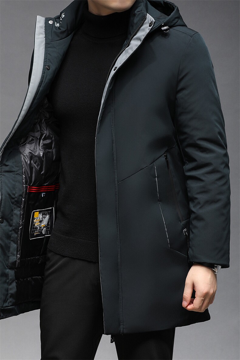 冬季脱卸内胆羽绒服休闲中年男拆卸帽外套爸爸装GSNA21587-P235,男装羽绒服,电商B212（原钱塘6029）