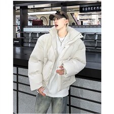 冬季原创短款立领百搭棉服男休闲棉袄外套情侣MY98-P118，男装棉衣，电商C307