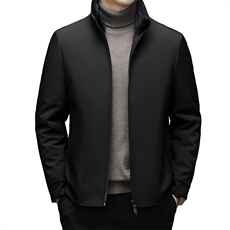 羽绒服男2023冬季新款中年男士商务休闲上衣可脱卸内胆保暖外套，男装羽绒服，电商B212（原钱塘6029）