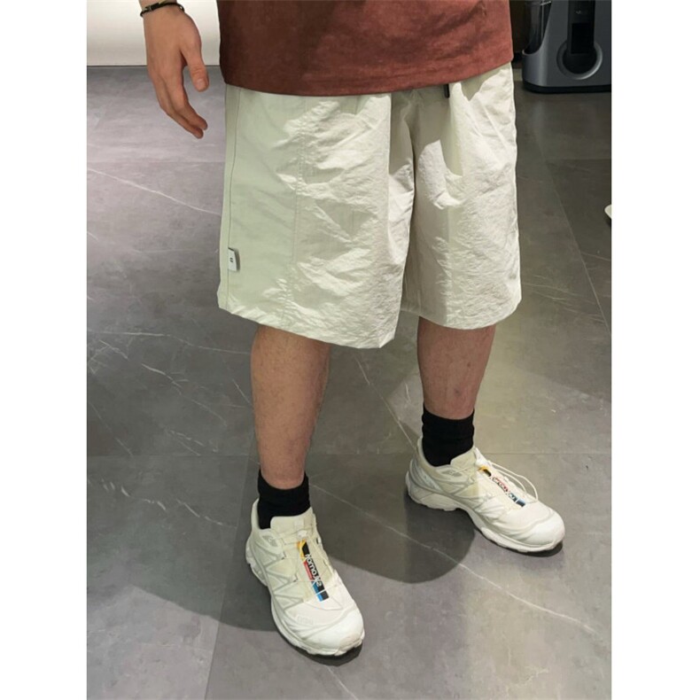 日系复古夏季短裤宽松五分裤休闲运动日常通勤防水速干透气短裤子,男装牛仔裤,星座506A