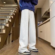 抖音品质冬季加绒纯色百搭宽松休闲卫裤B315-K809JR-特p45控88，男装休闲裤，电商B315