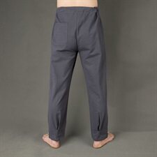 秋季新款男日系棉麻休闲裤宽松大码亚麻阔腿裤钱塘6005-K32-P45，男装休闲裤，星座1112-5（原712-5）