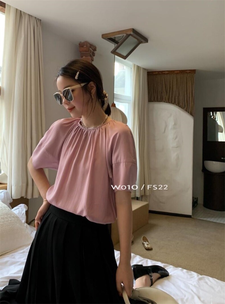 夏季雪纺小衫，其它，W010