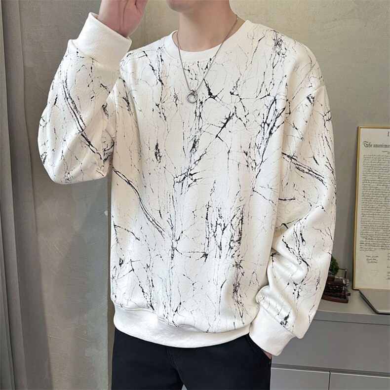 主推现货圆领卫衣春季新品潮流休闲青年卫衣TW6031-P65,男装卫衣,星座1105-3