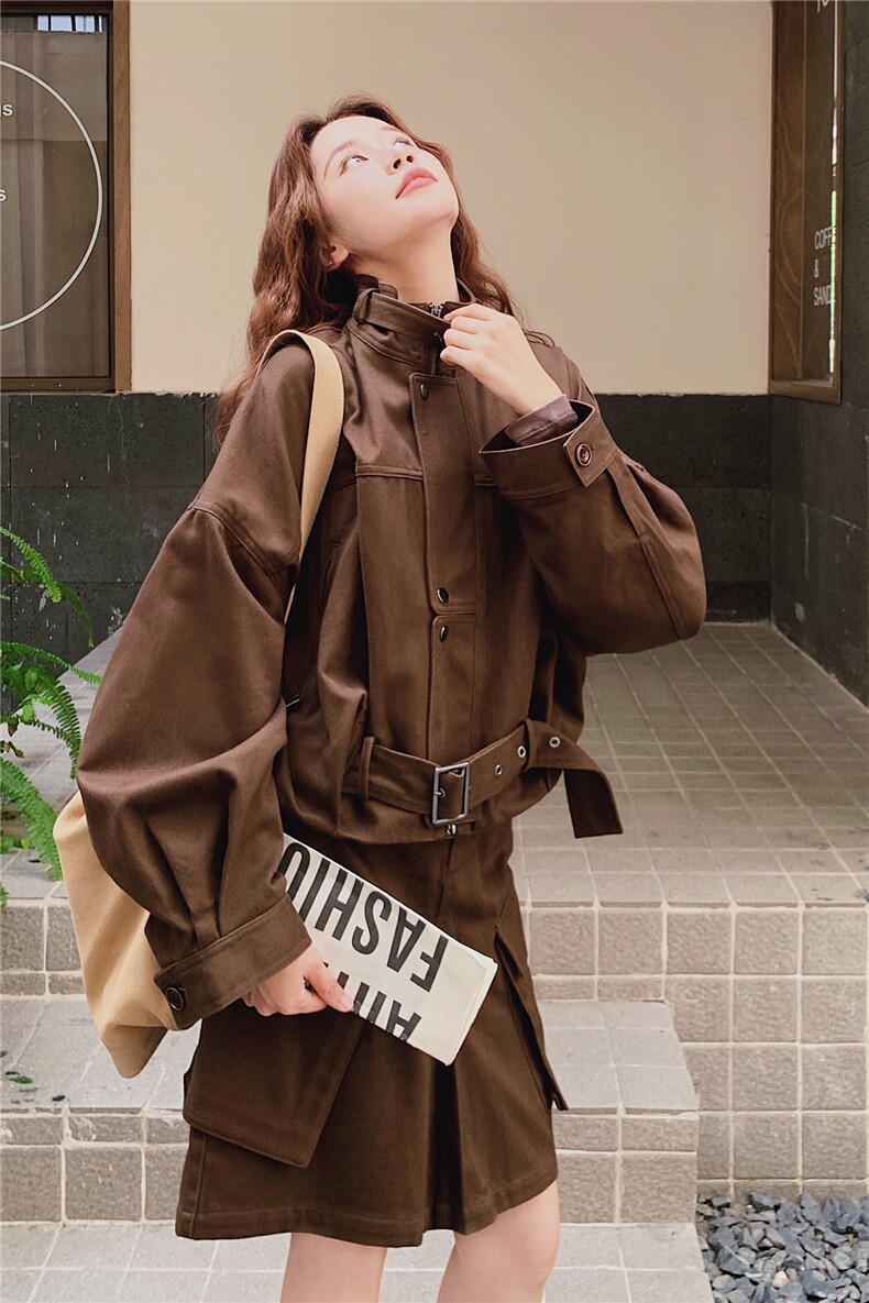 现货26春时尚休闲2C293-W308-上衣P175-K268-半裙P110-K168,女装套装/套裙,2C293