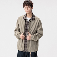 美式大码休闲夹克外套8561-P75控159大码元，男装夹克，星座209