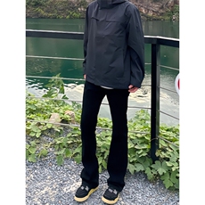 1014-1~KZ3003~特P35-美式痞帅vibe牛仔裤男高街潮牌黑色，男装牛仔裤，星座1014-1