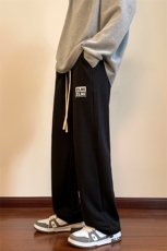港风大码印花休闲裤长裤拖地裤卫裤A014-K8307-P40控58，男装休闲裤，电商A014
