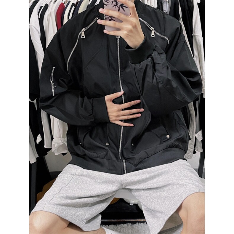 【有货】飞行员夹克男高级感痞帅春秋棒球服外套JK999CC-特P58,男装夹克,星座1007（原301D）