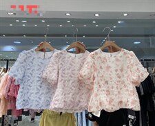 夏季新款定制面料印花小衫，其它，素名