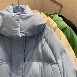 长款大口袋羽绒服,女装羽绒服,Queena PHoebe