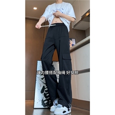 抖音品质秋季新款潮流工装口袋宽松休闲裤B315-K24260-特p35控68，男装工装外套，电商B315