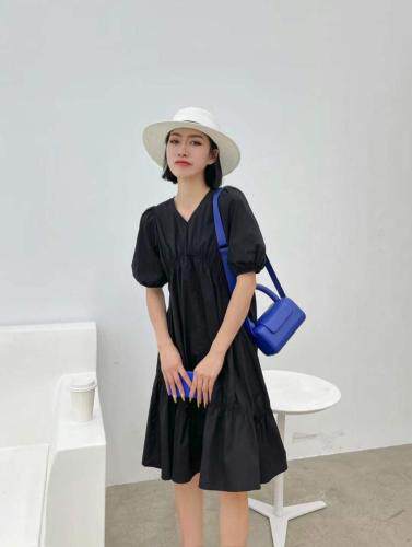 韩系鱼尾连衣裙，女装连衣裙，玩美