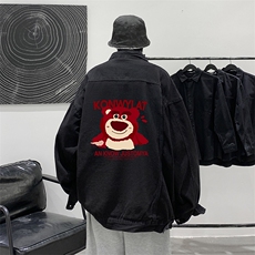 牛仔夹克男大码牛仔外套男茄克NJ77285-P60，男装夹克，电商A040