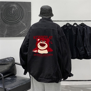 牛仔夹克男大码牛仔外套男茄克 NJ77285-P60图片