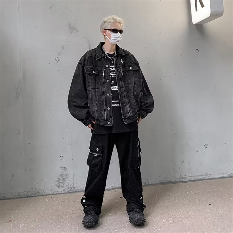 秋季新款男时尚潮外套R870P85,男装夹克,星座1116-2