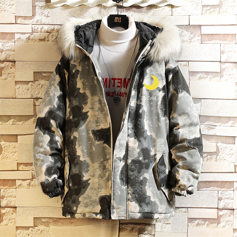 MC49047-P135日系潮衣男大码派克服男工装服外套袄砖墙,男装棉衣,电商A040A