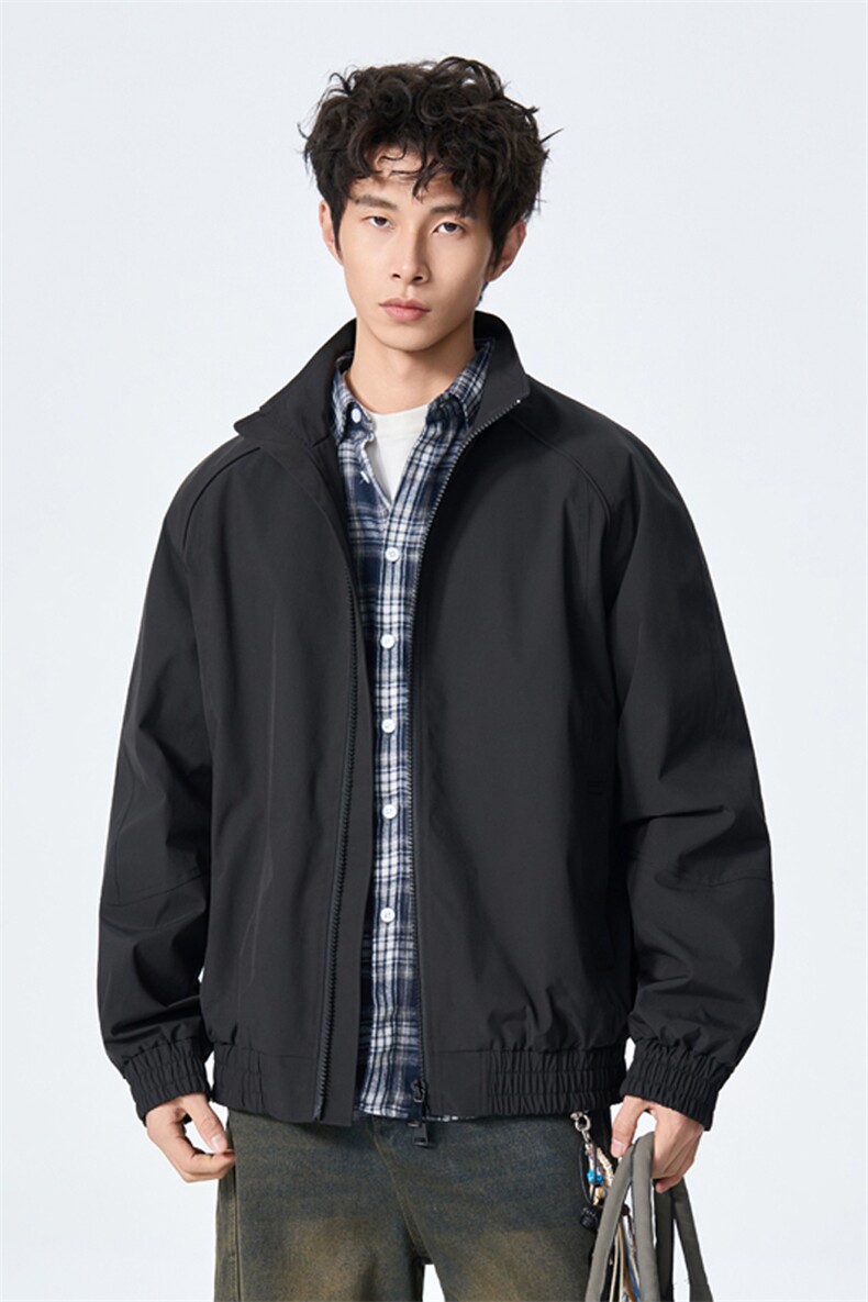 2026春季新款备货百万件日产1W件无影墙夹克M-5XHJ26007-特P35,男装夹克,电商A022