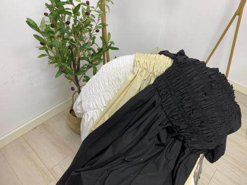 【现货】夏装新款纯棉打揽连衣裙，女装连衣裙，法贝萱