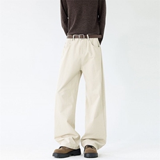 春季新款休闲裤男棉裤子美式洗褪色布XZ201-7001P50，男装棉裤，星座201