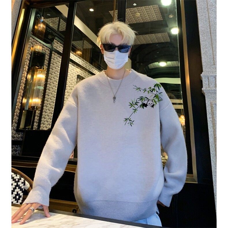 高质量！秋冬季半高领毛衣男加绒加厚线衣男针织衫男MY215-特p38,男装针织衫/毛衣,电商B367