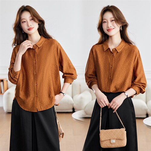 2026春装新款时尚休闲小衫，女装衬衫，鑫鑫格