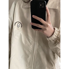 美式复古廓形短款立领加厚飞行员棒球服外套夹克春秋情侣款，男装夹克，星座506A